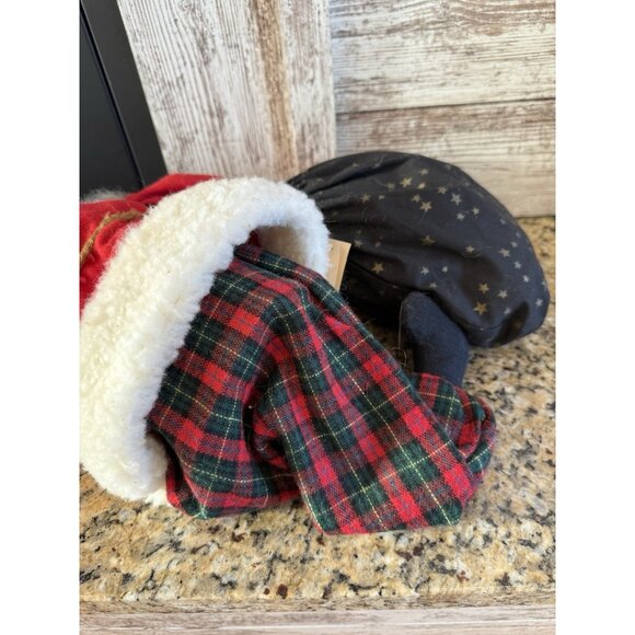 Vintage Wistyria Editions Sitting Santa Claus New England Hand Crafted 1992 - Picture 10 of 10